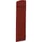 Ekena Millwork Americraft 4-Board (2 Batten) Wood Joined Board-n-Batten Shutters w/Ellipt Top, ARW101BE414X77MRH, PR ARW101BE414X77MRH - alternate 5